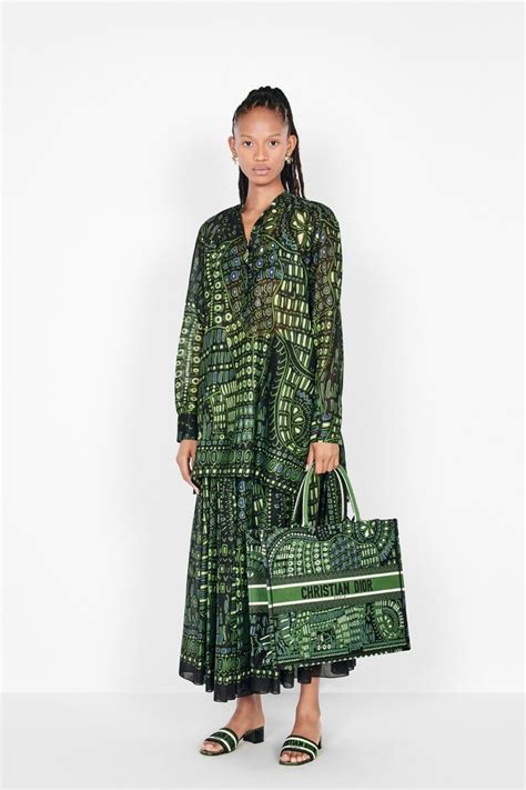 dior animal print|Black and Green Fantaisie Dior Animals Elephant Print Cotton .